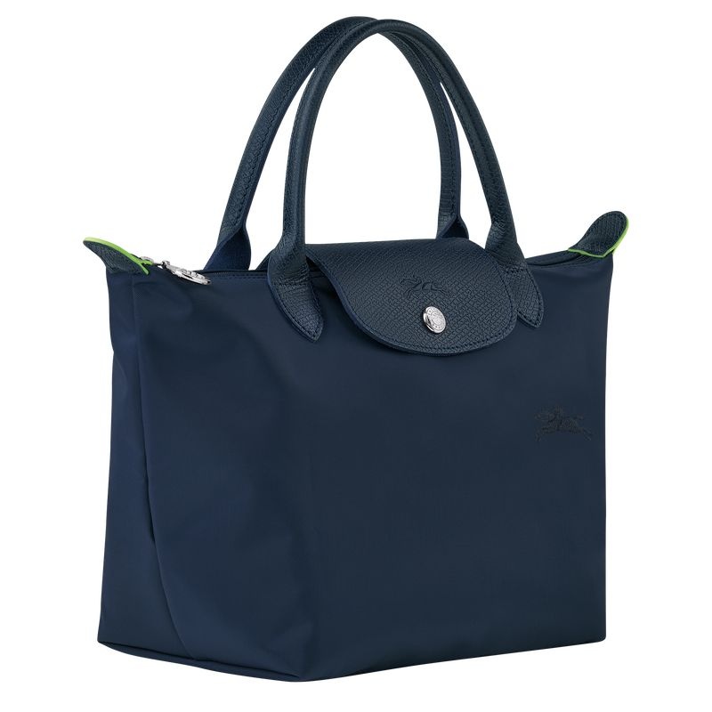 Longchamp Le Pliage Green S Handväska Dam Marinblå | 0943-DALQW