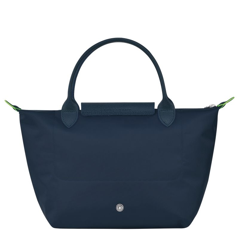 Longchamp Le Pliage Green S Handväska Dam Marinblå | 0943-DALQW