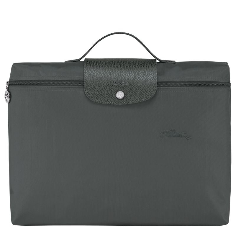 Longchamp Le Pliage Green S Portfölj Dam Mörkgrå | 5819-PBJKT