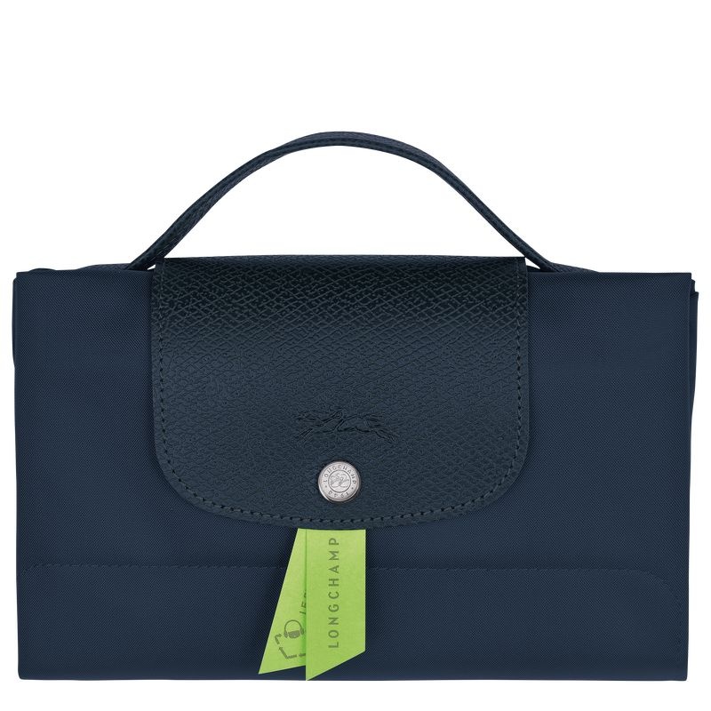 Longchamp Le Pliage Green S Portfölj Dam Marinblå | 7930-BQPSX