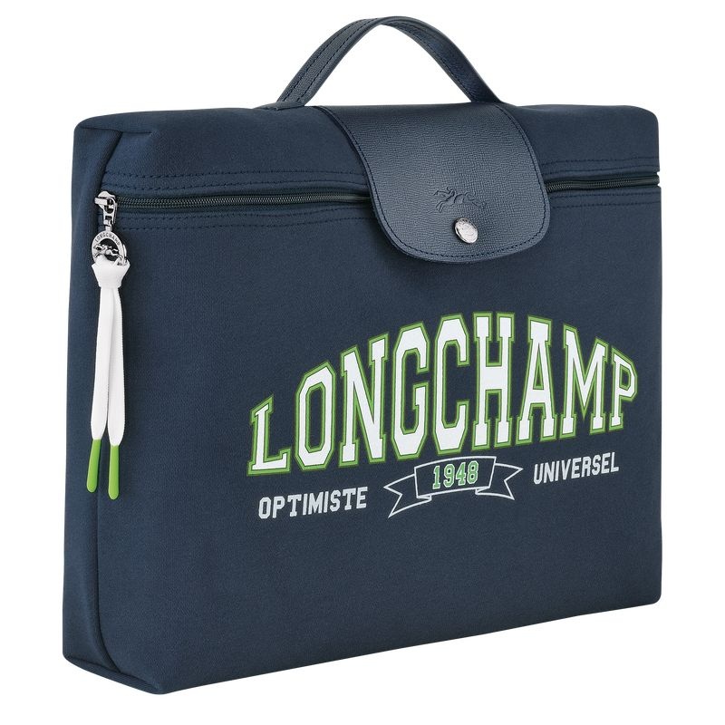 Longchamp Le Pliage Kollektion Portfölj Dam Marinblå | 1048-AQFGR