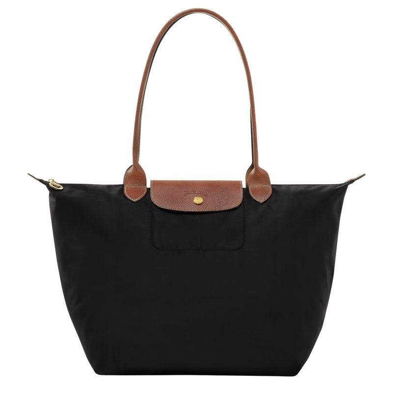 Longchamp Le Pliage Original L Toteväska Dam Svarta | 9342-JSTEW