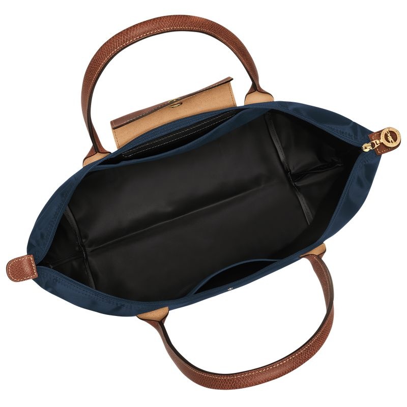 Longchamp Le Pliage Original L Toteväska Dam Marinblå | 3726-YKGVT