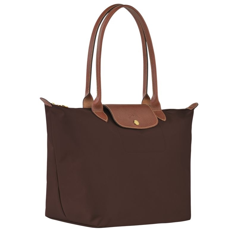 Longchamp Le Pliage Original L Toteväska Dam Choklad | 0179-UICSD