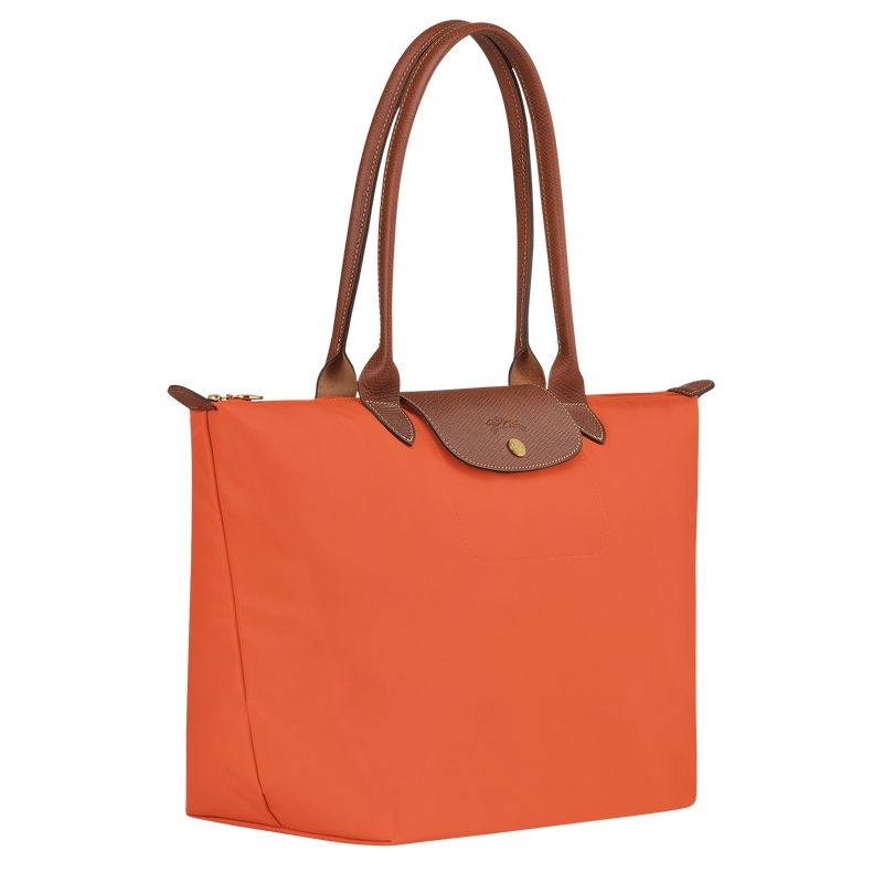 Longchamp Le Pliage Original L Toteväska Dam Orange | 5012-DSGCT