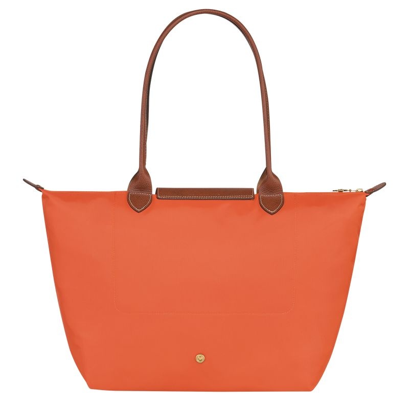 Longchamp Le Pliage Original L Toteväska Dam Orange | 5012-DSGCT