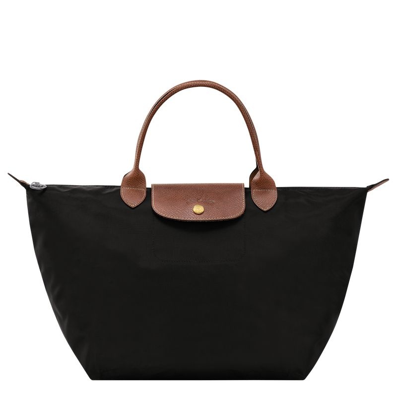 Longchamp Le Pliage Original M Handväska Dam Svarta | 2495-WFVTI