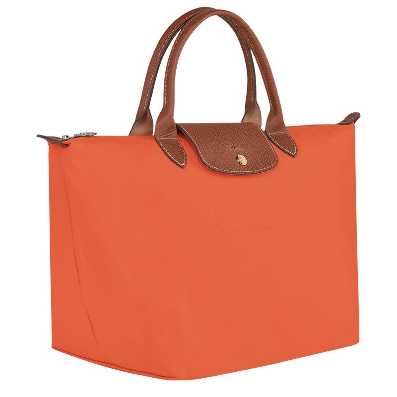 Longchamp Le Pliage Original M Handväska Dam Orange | 5186-UCWDN