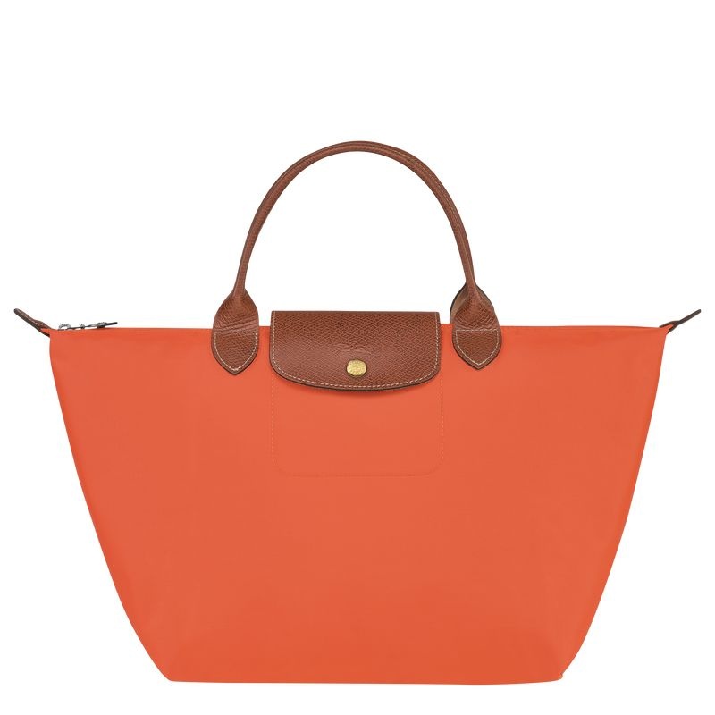 Longchamp Le Pliage Original M Handväska Dam Orange | 5186-UCWDN