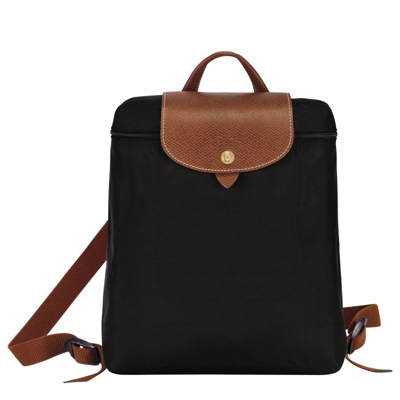 Longchamp Le Pliage Original M Ryggsäckar Dam Svarta | 9780-MPGTO