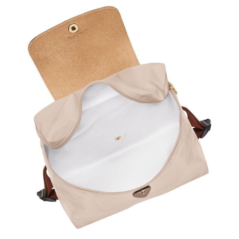 Longchamp Le Pliage Original M Ryggsäckar Dam Vita | 2765-QFEMB