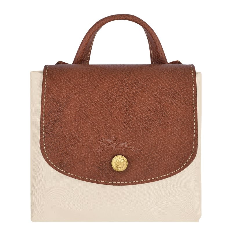 Longchamp Le Pliage Original M Ryggsäckar Dam Vita | 2765-QFEMB