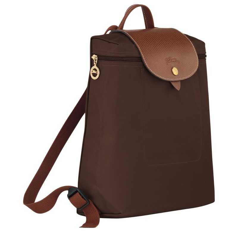 Longchamp Le Pliage Original M Ryggsäckar Dam Choklad | 2108-MQLSW