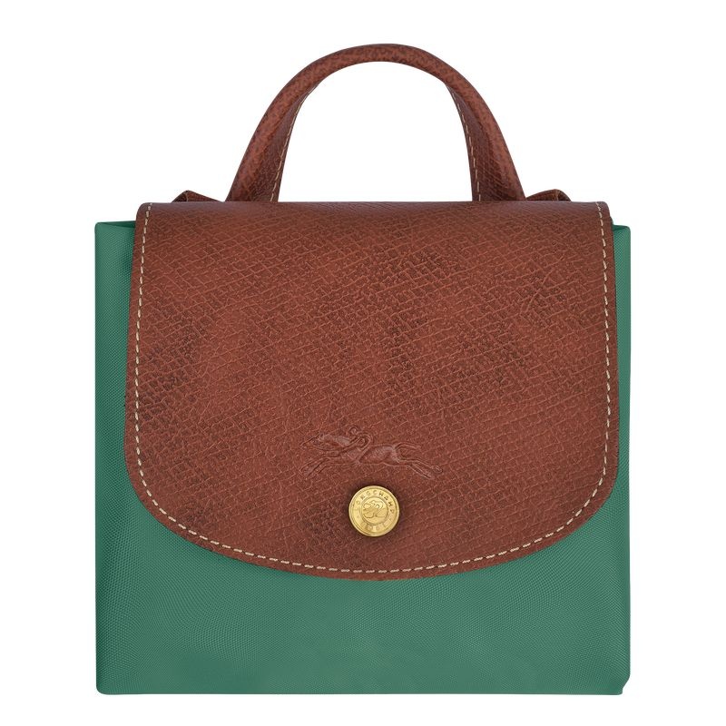 Longchamp Le Pliage Original M Ryggsäckar Dam Olivgröna | 4762-WGYFL