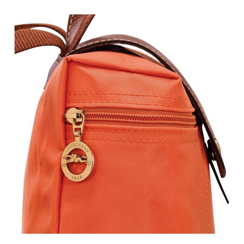 Longchamp Le Pliage Original M Ryggsäckar Dam Orange | 1860-ZNBWJ