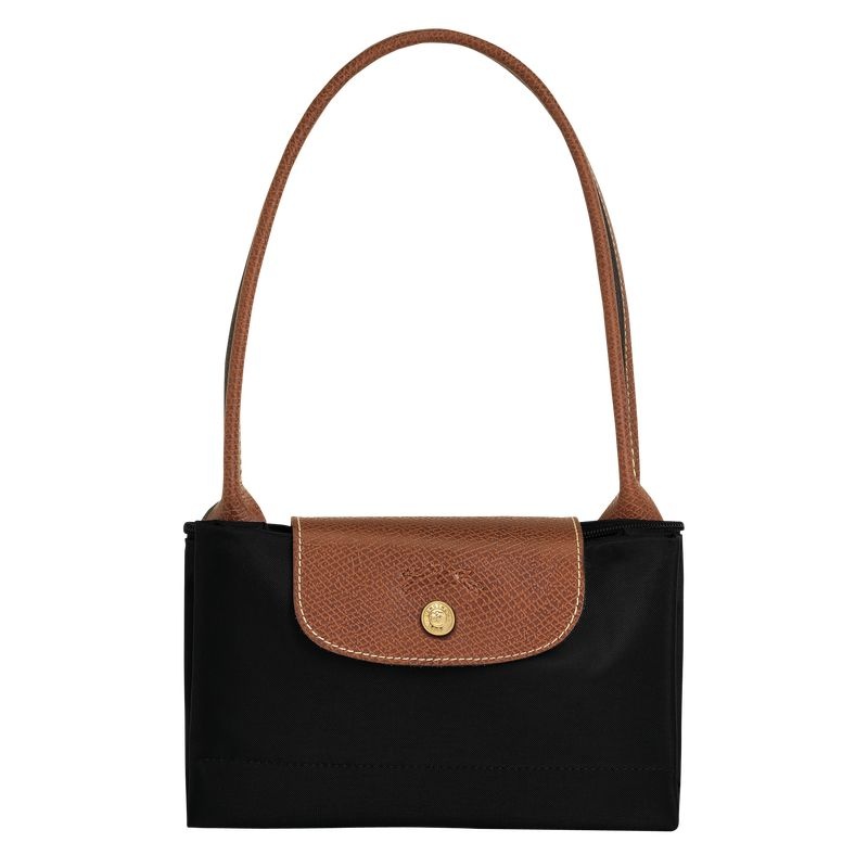 Longchamp Le Pliage Original M Toteväska Dam Svarta | 9368-OHEFN