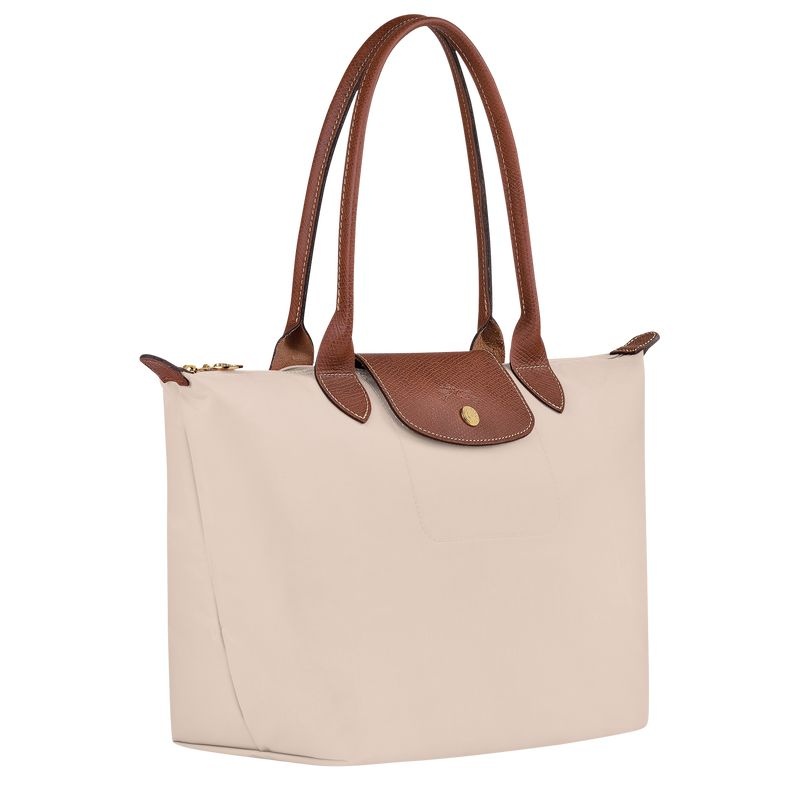 Longchamp Le Pliage Original M Toteväska Dam Vita | 0146-XHLCY