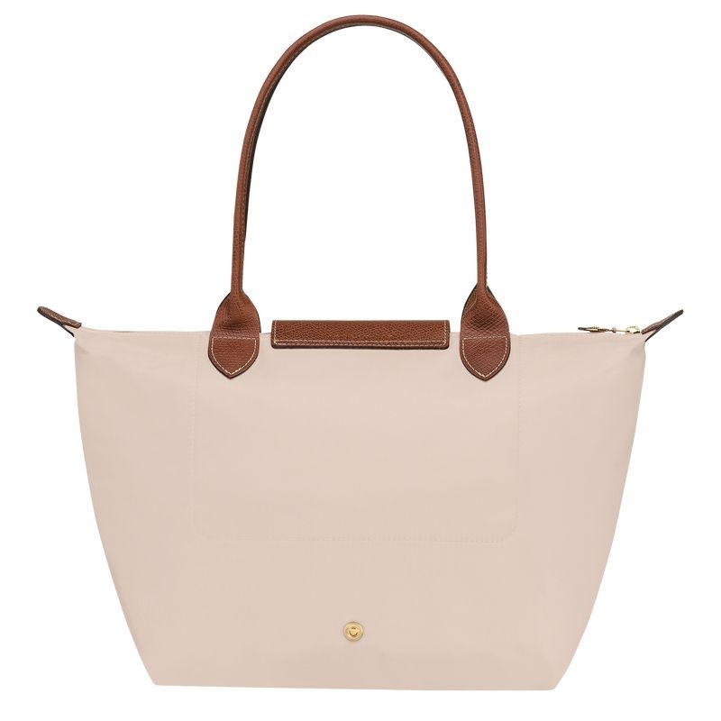 Longchamp Le Pliage Original M Toteväska Dam Vita | 0146-XHLCY