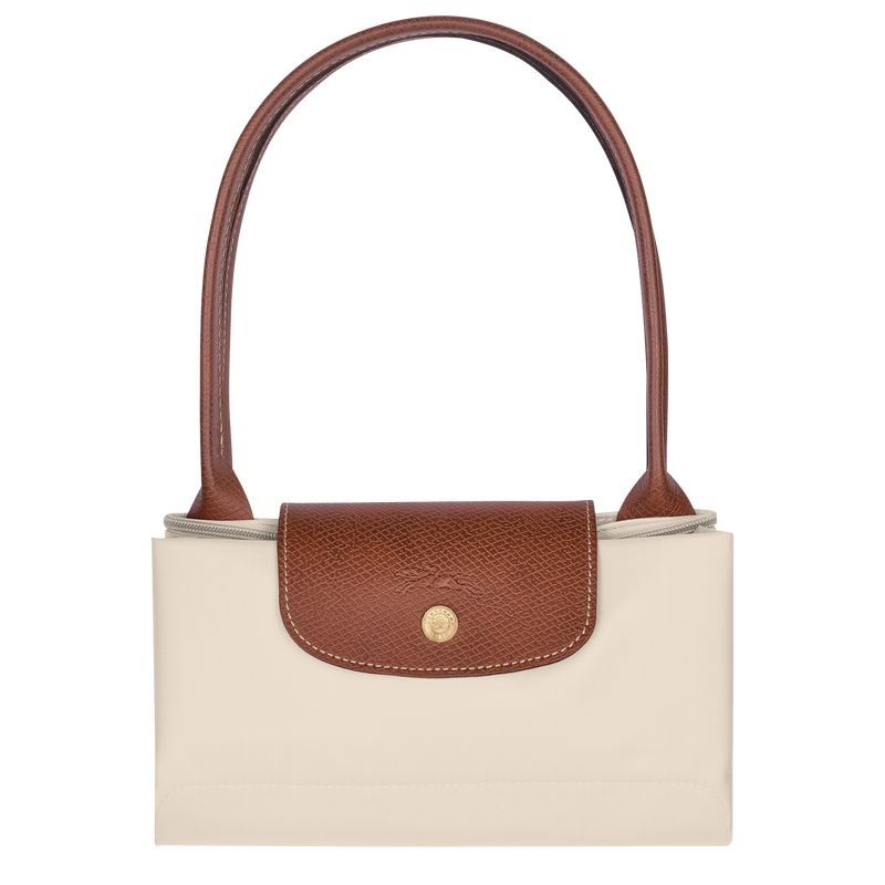 Longchamp Le Pliage Original M Toteväska Dam Vita | 0146-XHLCY