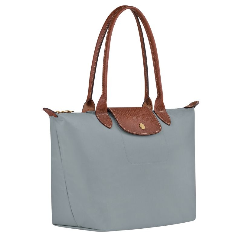 Longchamp Le Pliage Original M Toteväska Dam Grå | 6587-HNTAP