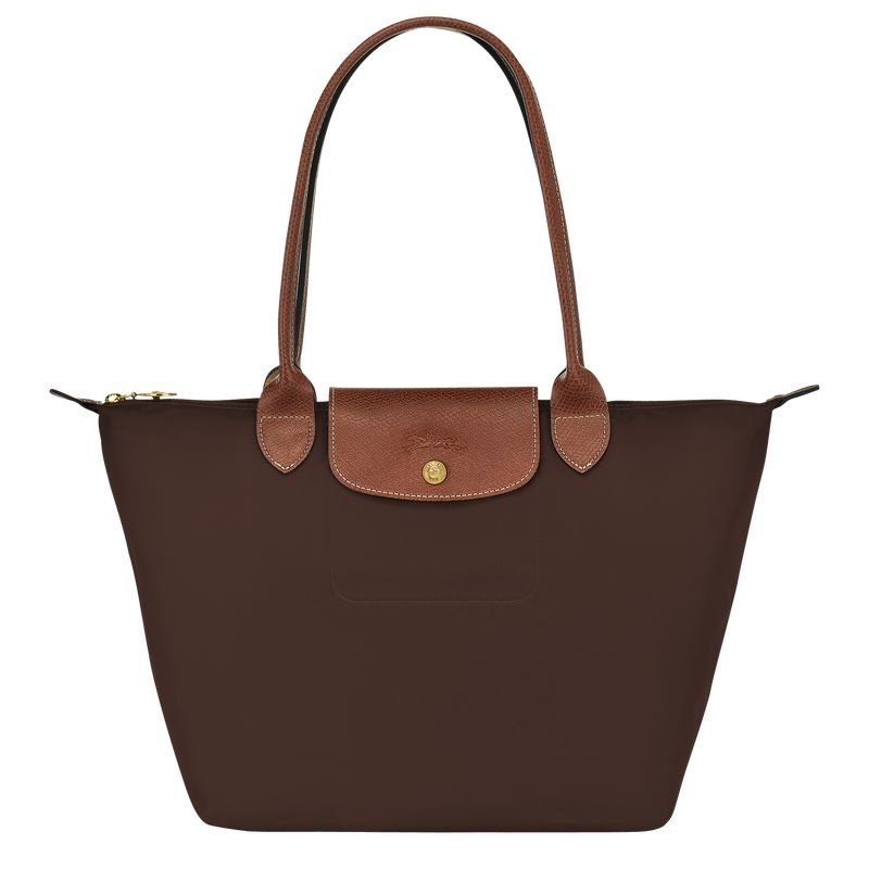 Longchamp Le Pliage Original M Toteväska Dam Choklad | 2843-ISCON