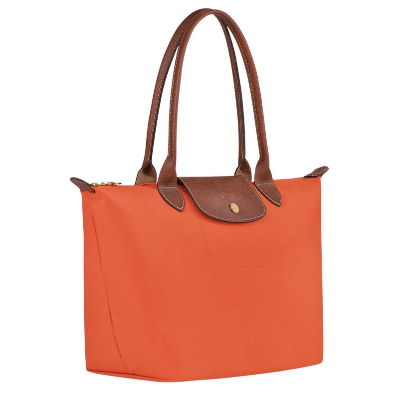 Longchamp Le Pliage Original M Toteväska Dam Orange | 3615-KYGEJ