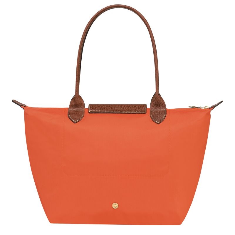 Longchamp Le Pliage Original M Toteväska Dam Orange | 3615-KYGEJ