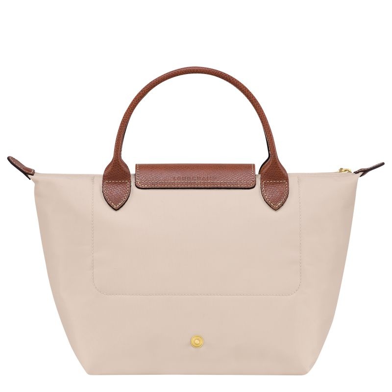 Longchamp Le Pliage Original S Handväska Dam Vita | 0697-WLZMS