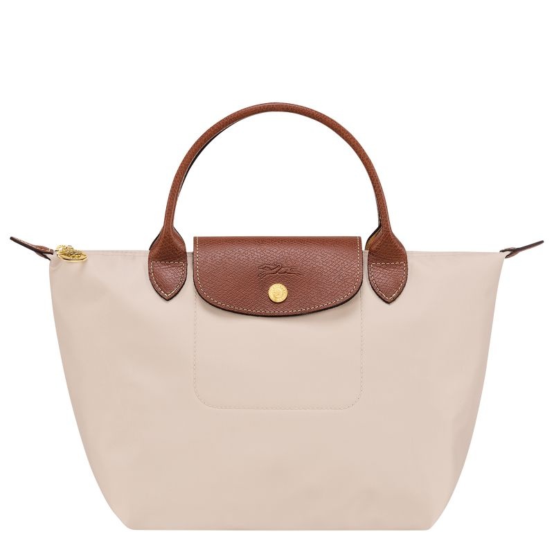 Longchamp Le Pliage Original S Handväska Dam Vita | 0697-WLZMS