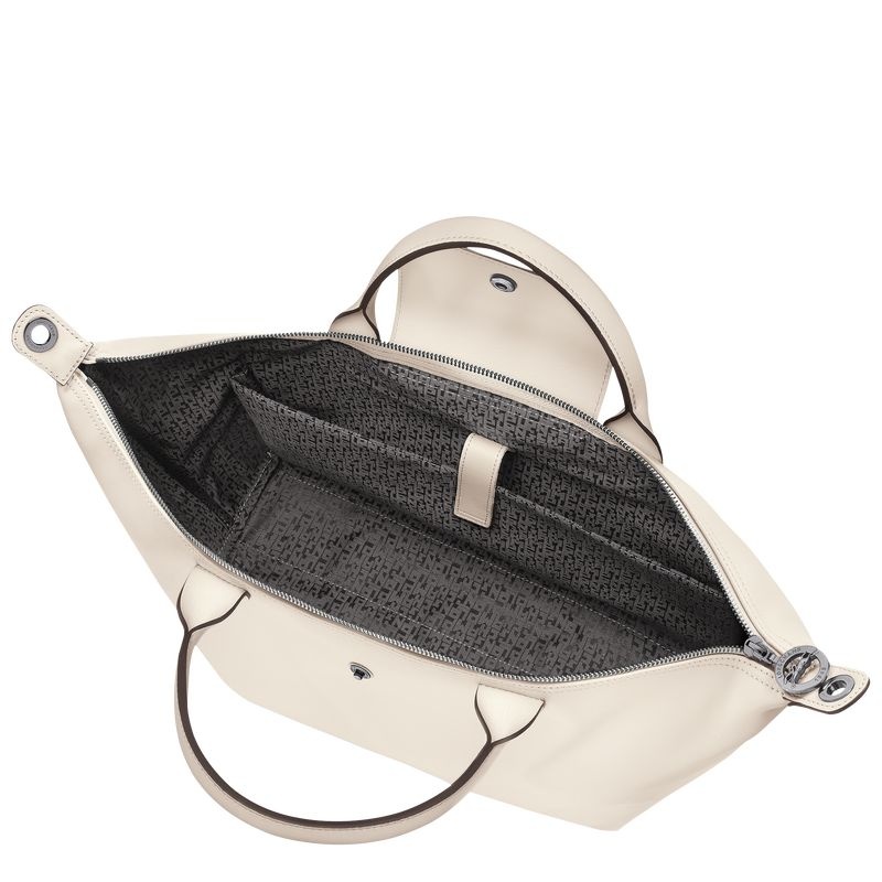 Longchamp Le Pliage Xtra L Handväska Dam Vita | 2418-AFTYM