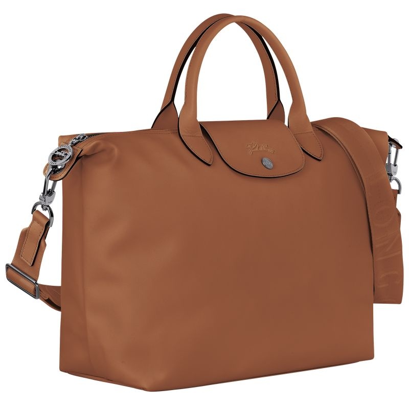 Longchamp Le Pliage Xtra L Handväska Dam Bruna | 1960-DWSAC