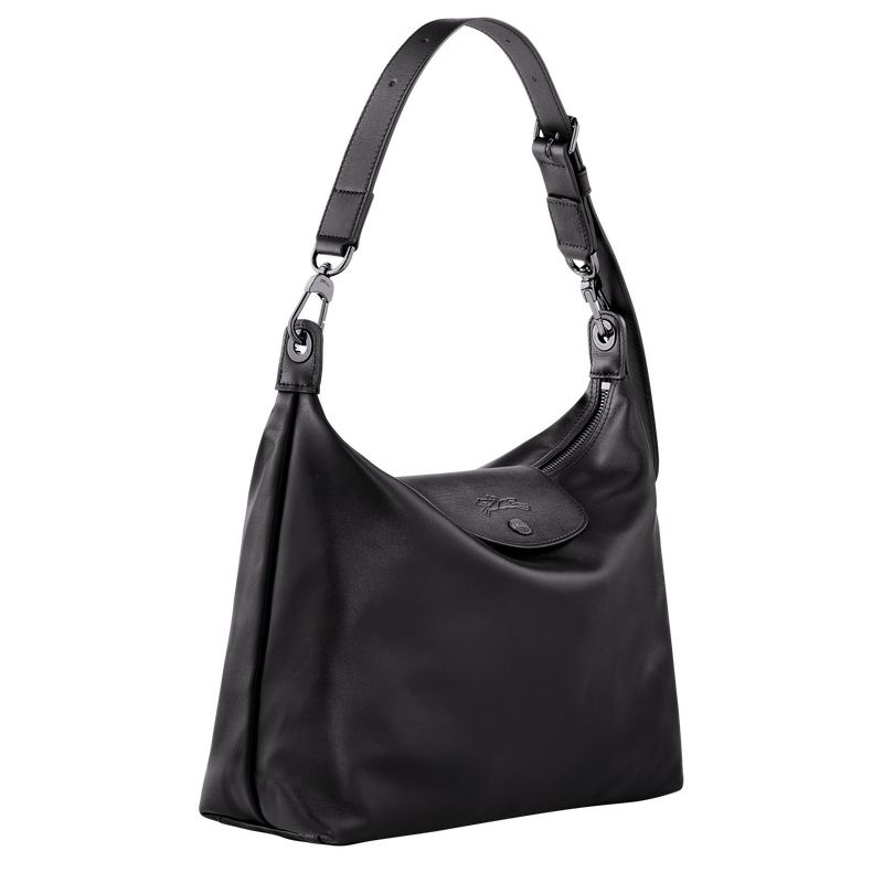 Longchamp Le Pliage Xtra M Hobo Väska Dam Svarta | 5631-NXVLI