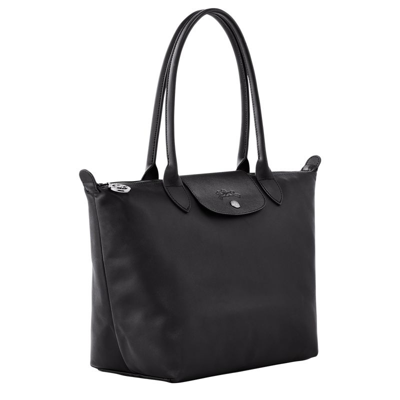 Longchamp Le Pliage Xtra M Toteväska Dam Svarta | 8791-WDSAO