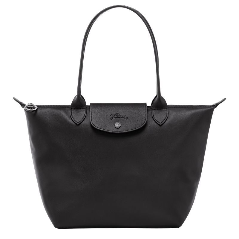 Longchamp Le Pliage Xtra M Toteväska Dam Svarta | 8791-WDSAO