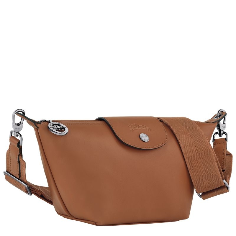 Longchamp Le Pliage Xtra XS Axelväska Dam Bruna | 6081-IAOEF