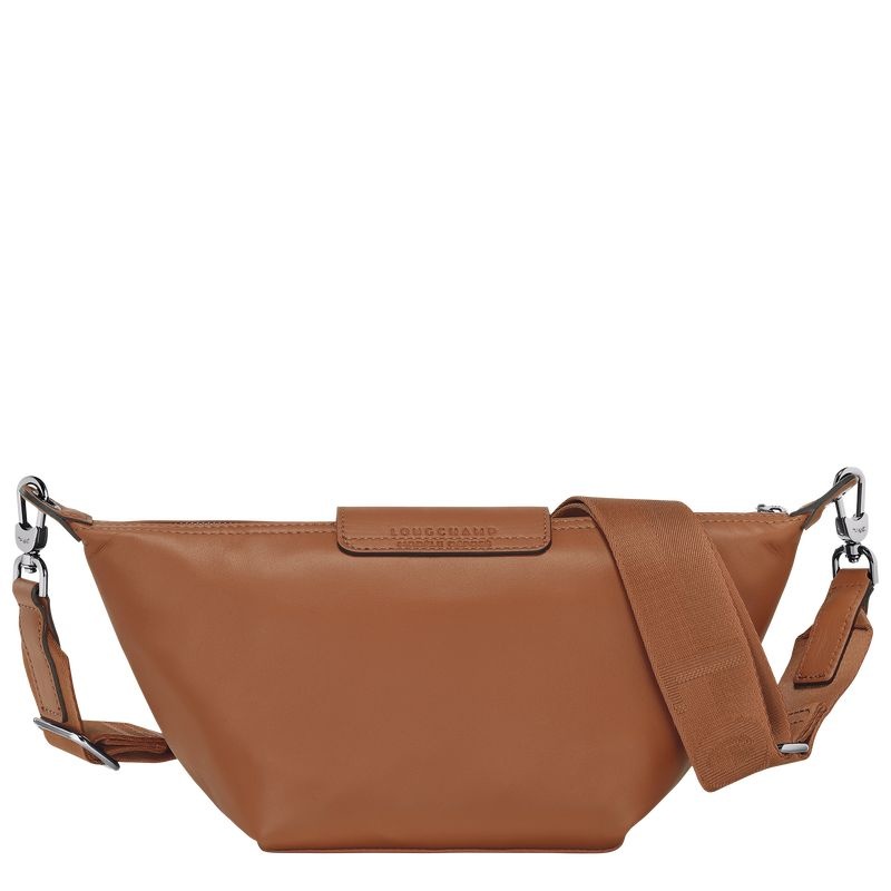 Longchamp Le Pliage Xtra XS Axelväska Dam Bruna | 6081-IAOEF