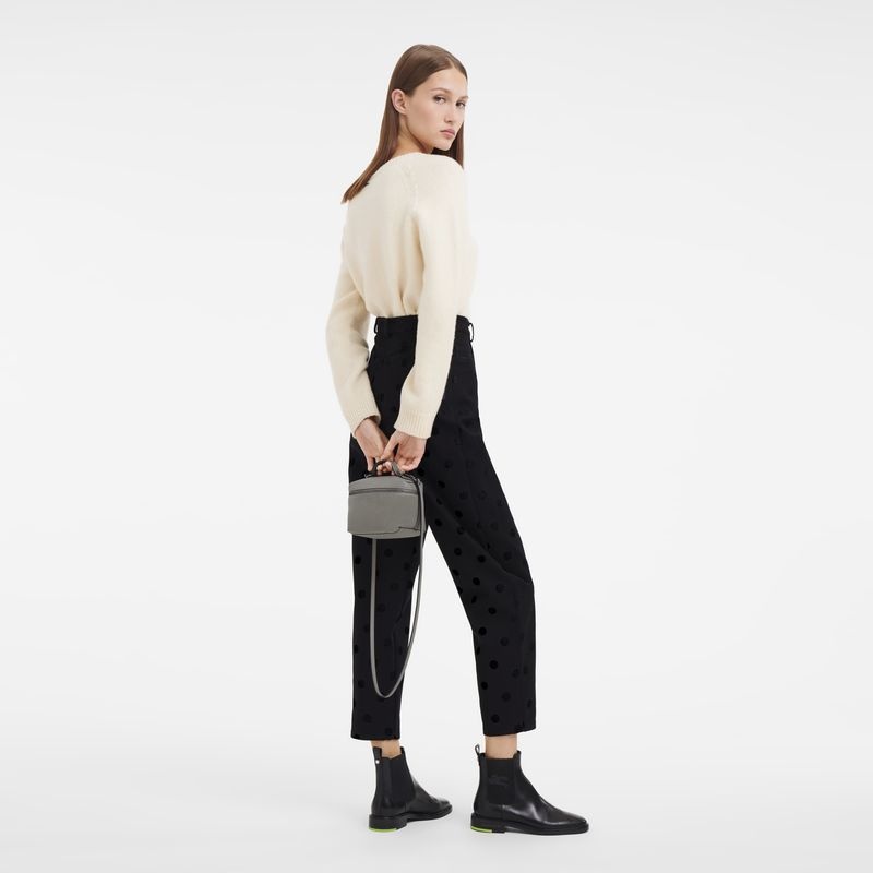 Longchamp Le Pliage Xtra XS Crossbody Väska Dam Grå | 8172-PZEBY