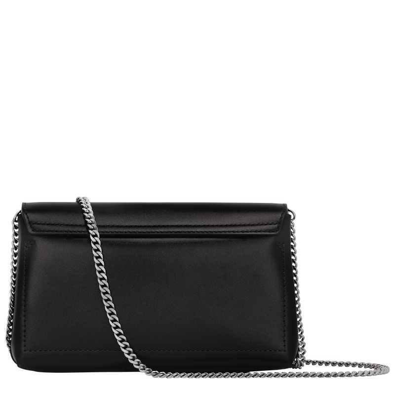 Longchamp Roseau Clutch Dam Svarta | 3046-DMTSV