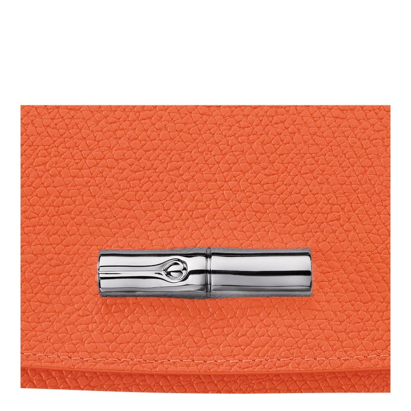 Longchamp Roseau Continental Plånbok Dam Orange | 8072-DOSTU