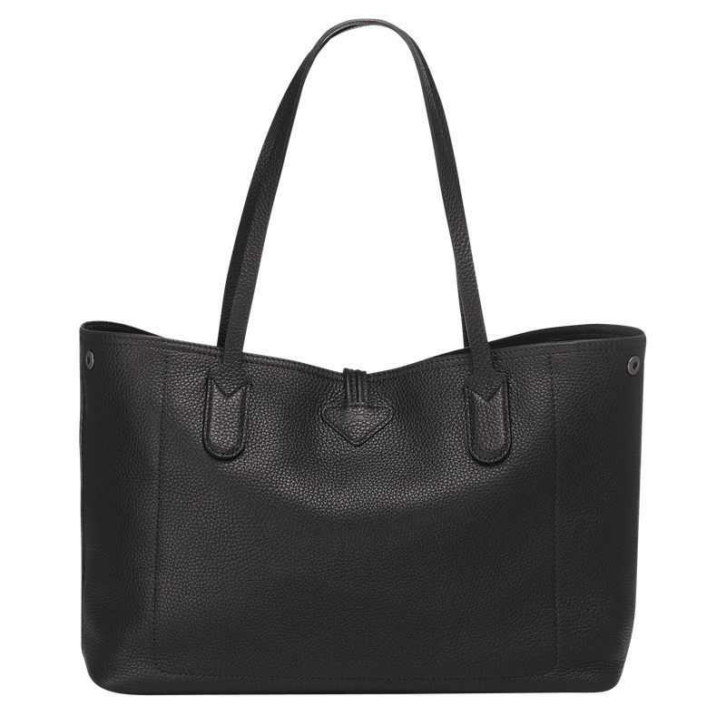 Longchamp Roseau Essential L Toteväska Dam Svarta | 8230-YNLJW