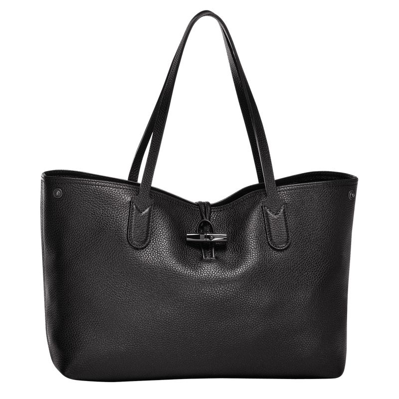 Longchamp Roseau Essential L Toteväska Dam Svarta | 8230-YNLJW