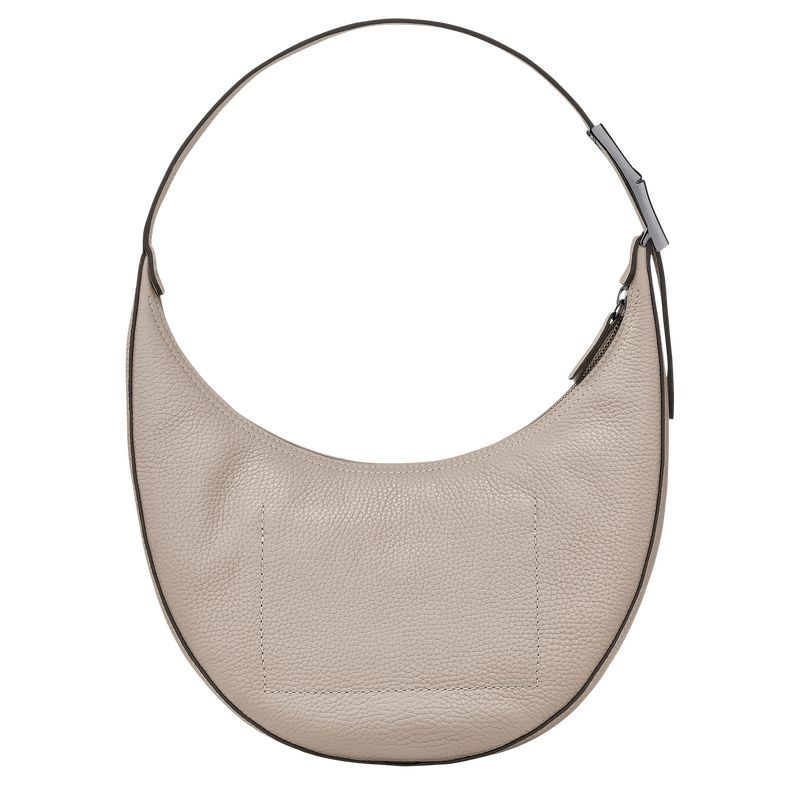 Longchamp Roseau Essential M Hobo Väska Dam Grå | 0274-JVRQU