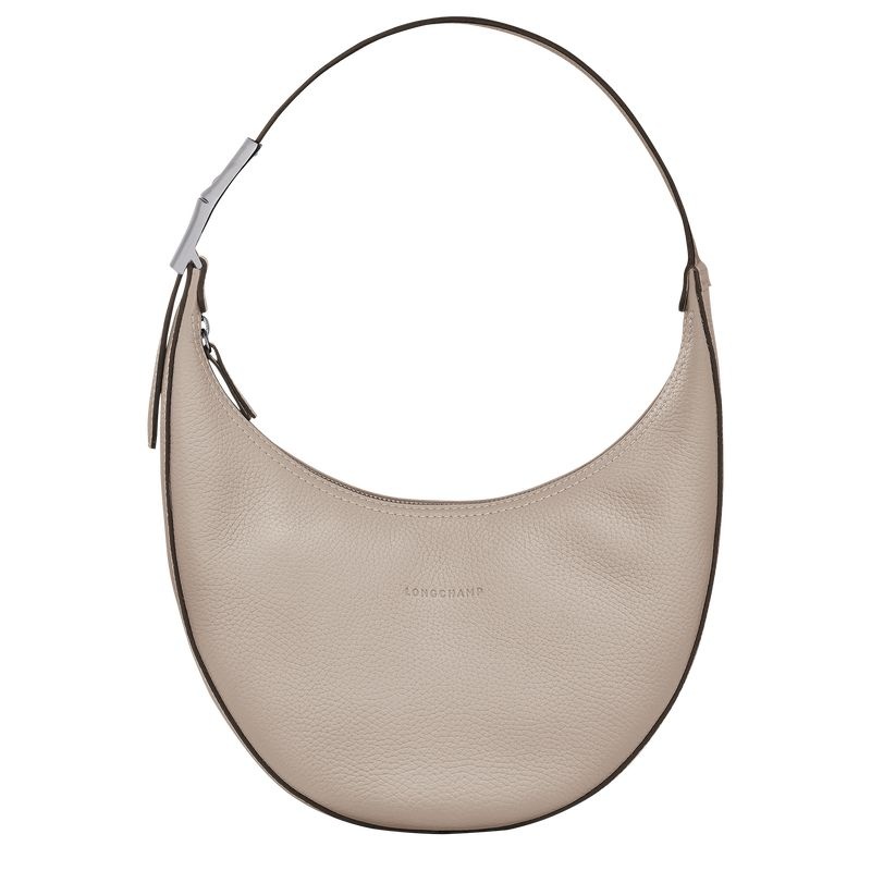 Longchamp Roseau Essential M Hobo Väska Dam Grå | 0274-JVRQU