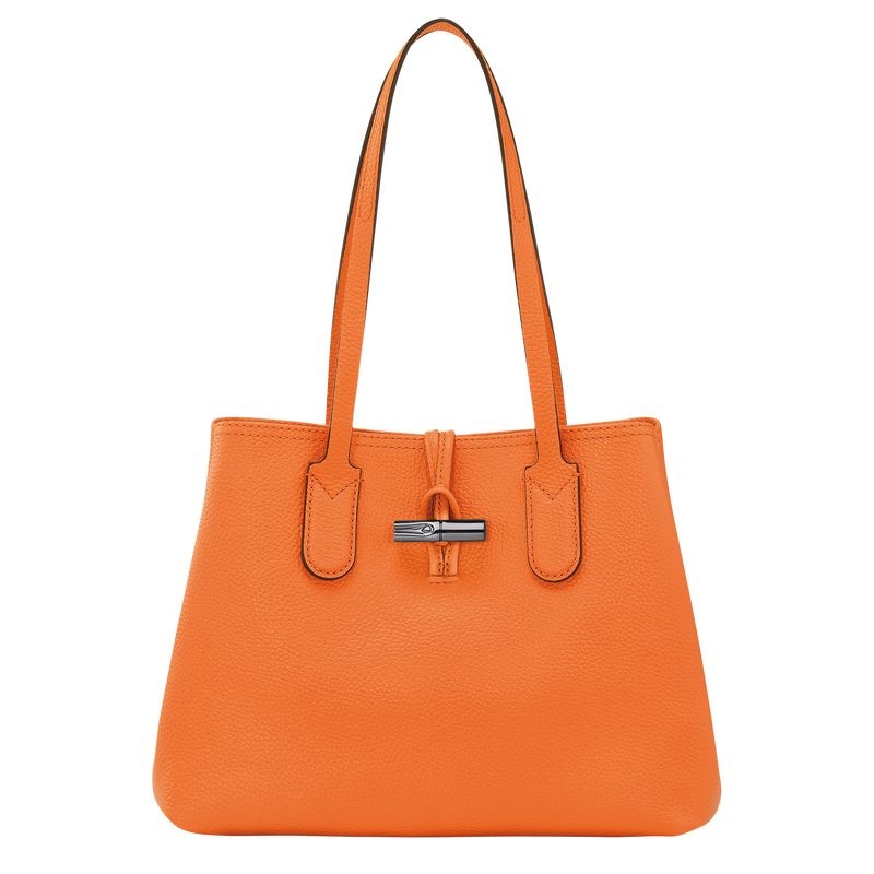 Longchamp Roseau Essential M Toteväska Dam Orange | 6351-JNUIK