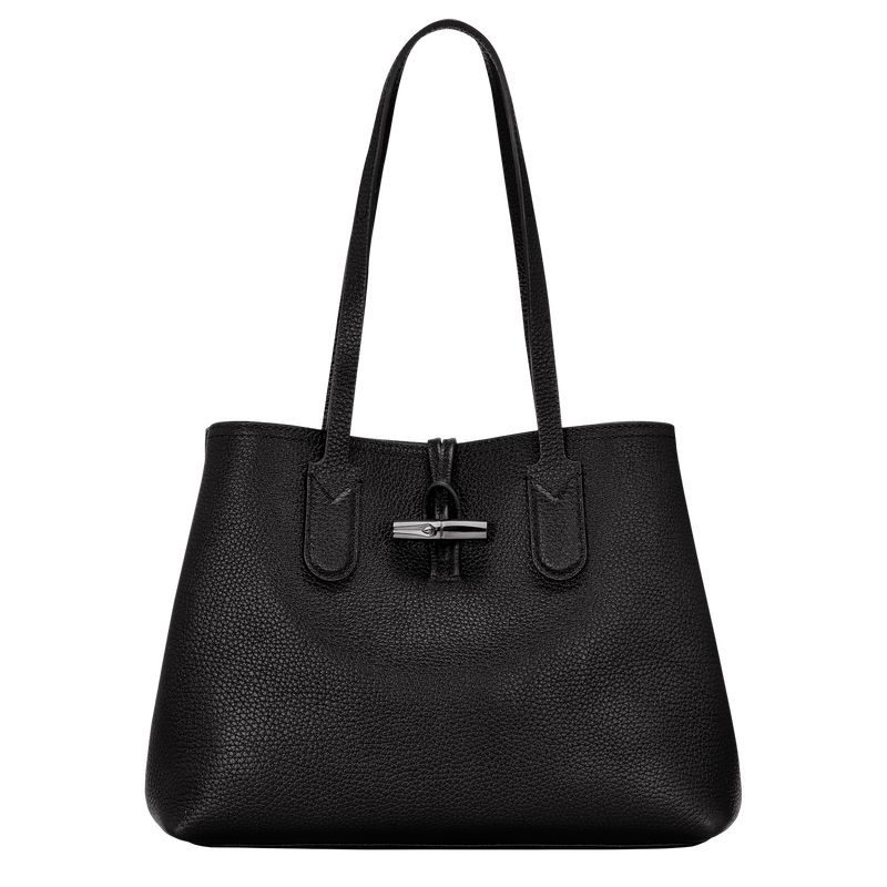 Longchamp Roseau Essential M Toteväska Dam Svarta | 3816-APIQT