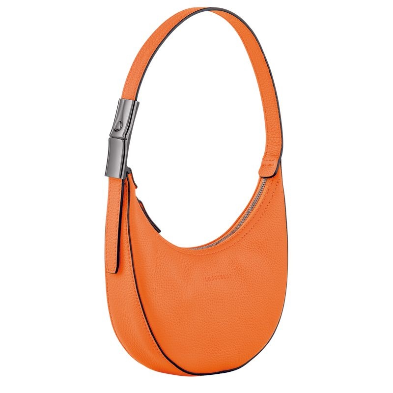 Longchamp Roseau Essential S Hobo Väska Dam Orange | 9065-OFZEL