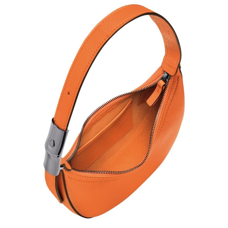 Longchamp Roseau Essential S Hobo Väska Dam Orange | 9065-OFZEL