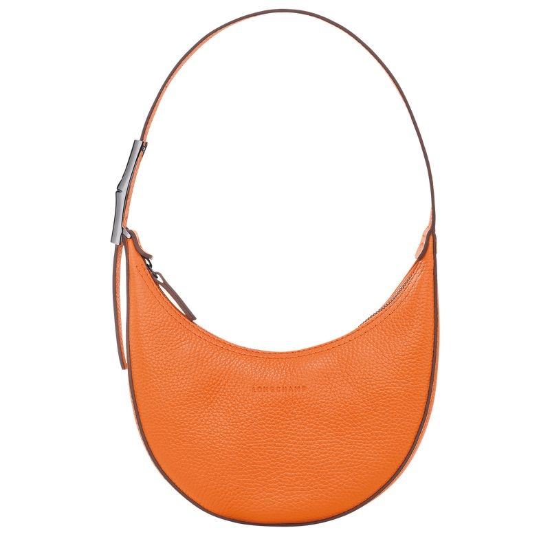 Longchamp Roseau Essential S Hobo Väska Dam Orange | 9065-OFZEL