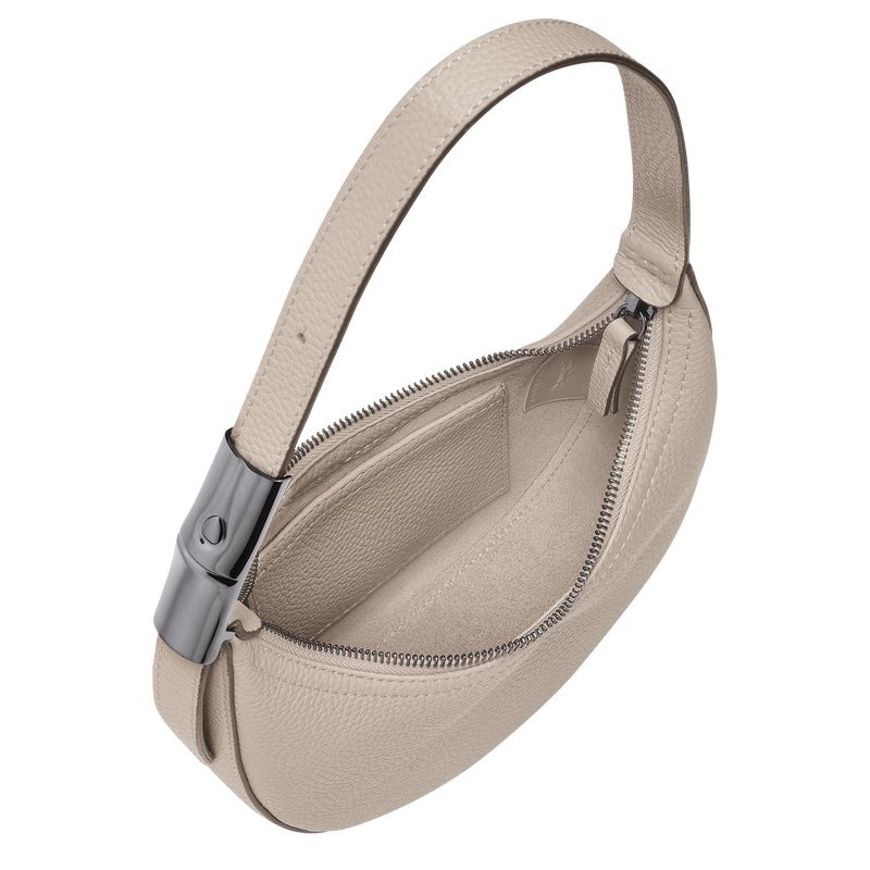 Longchamp Roseau Essential S Hobo Väska Dam Grå | 0614-ABKFX