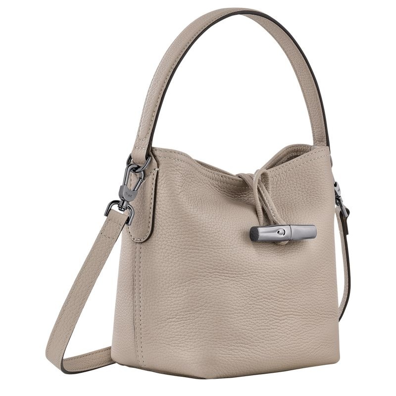 Longchamp Roseau Essential XS Bucket Väska Dam Grå | 2049-YQAUX